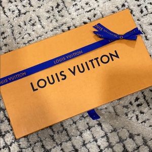 Louis Vuitton box and dust bag